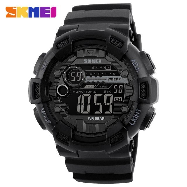 SKMEI 1243/1472 Jam Tangan Pria Digital Dual Time Anti Air WK-SBY