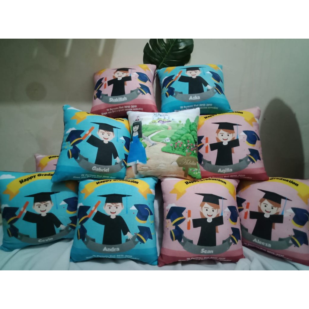 BANTAL SOUVENIR UKURAN 30X30 UNTUK KADO SOUVENIR GIFT