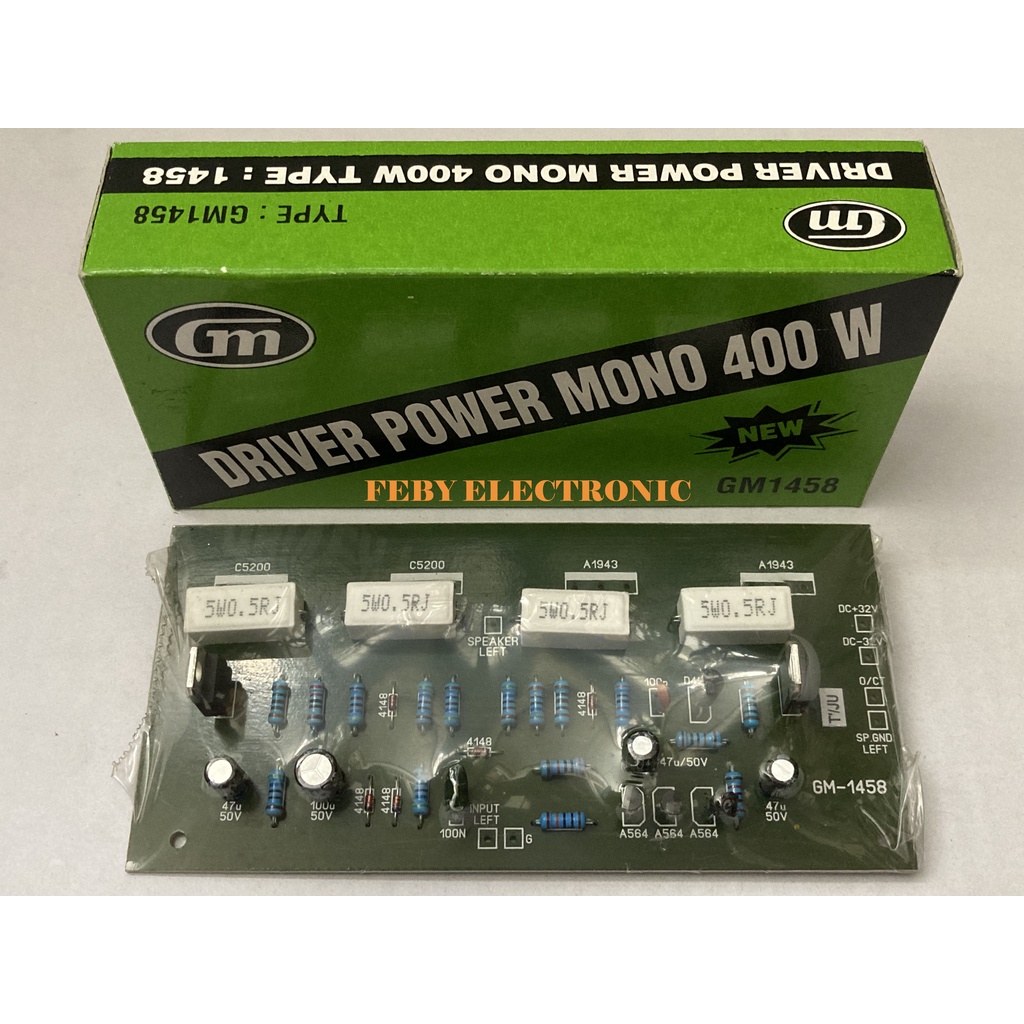 KIT GM 1458 Driver Power Mono 400W