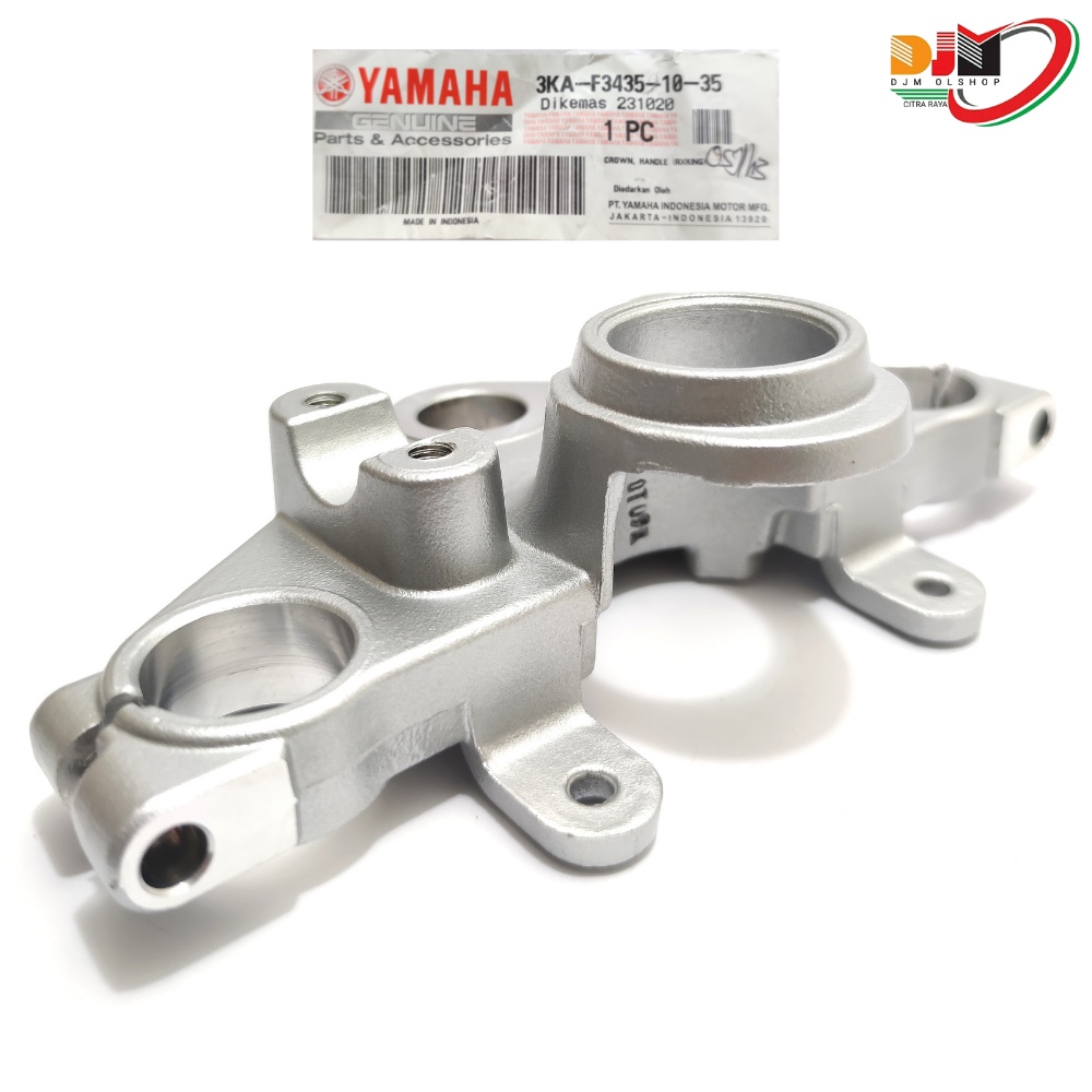 Segi Tiga Stang Atas Yamaha RX King New ORI YGP Silver 3KA-F3435-10-35