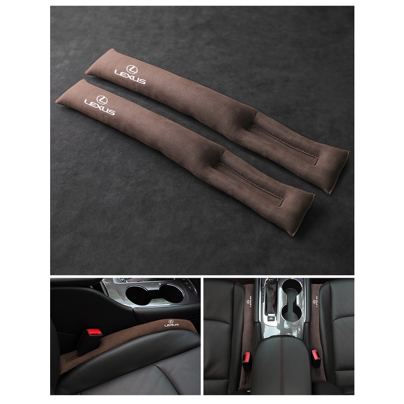 G-club Cover Gap Jok Mobil Bahan Kulit Suede Anti Bocor Untuk Lexus