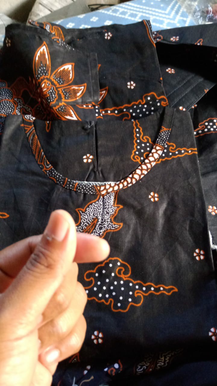 Batik Couple Keluarga Modern -  Seragam Batik Ori Ndoro Nogo Ageng Size Jumbo -batik Pekalongan