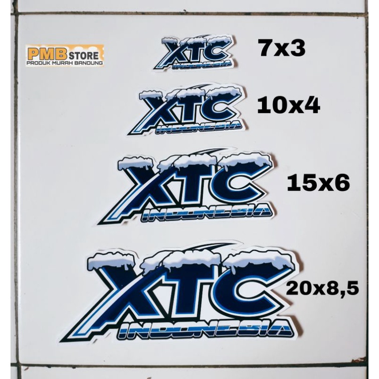 

Stiker XTC Jumbo Anti Air / Stiker motor / Stiker murah