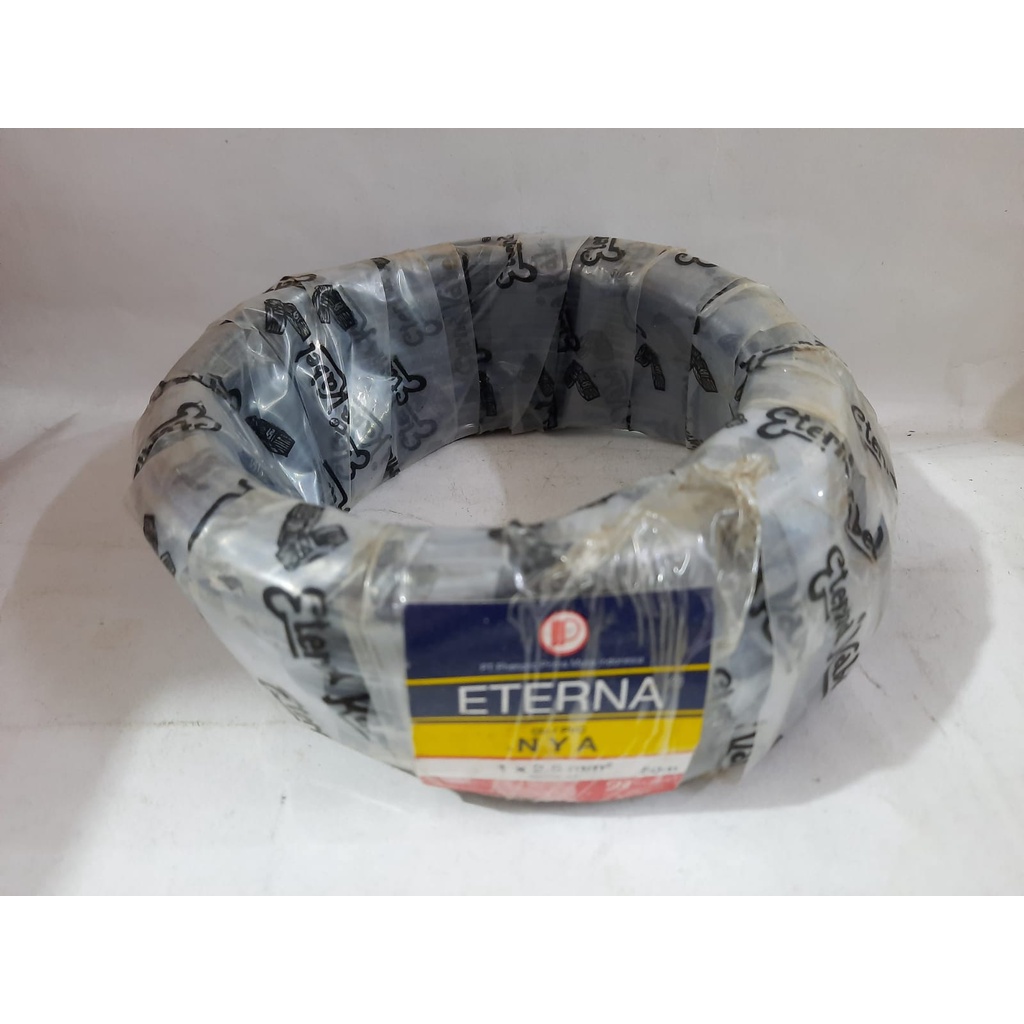 KABEL ETERNA NYA 1 X 2.5 MM 1 ROLL (50 METER) KAWAT TEMBAGA ISI 1