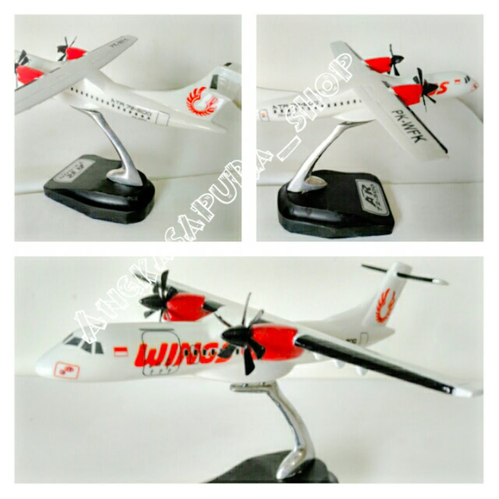 MINIATUR PESAWAT ATR WINGS AIR Termurah
