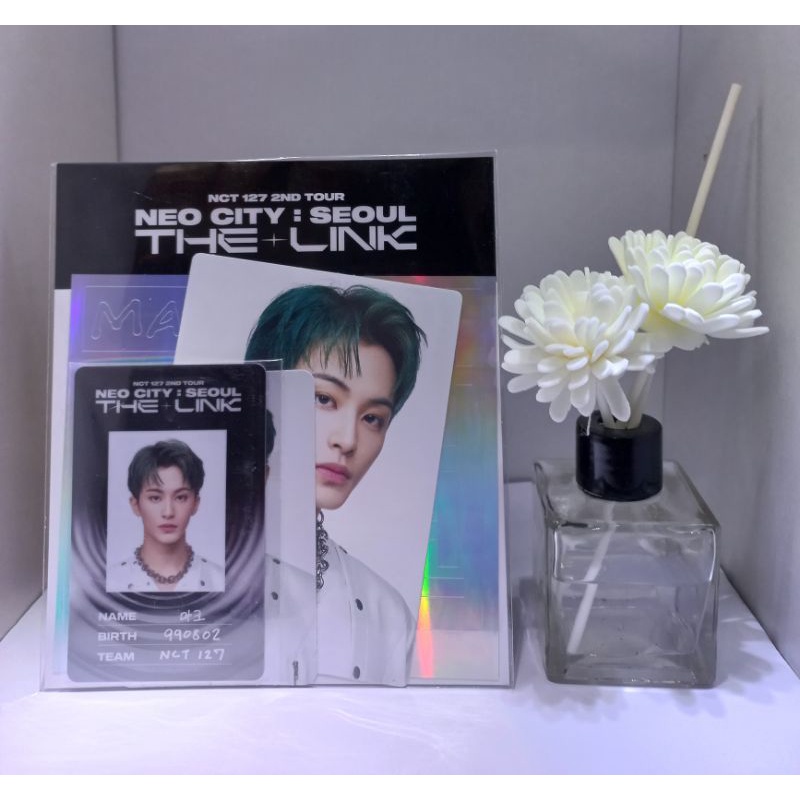 MD THE LINK FORTUNE CARD TAEYONG JUNGWOO SELCA MEREM NCIT NCT 127 MD FRAME SET MARK DECO SET MARK AR