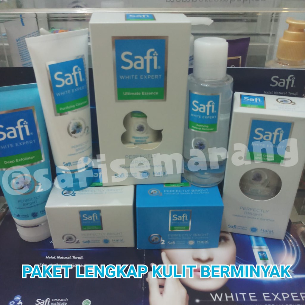 Safi White Expert PAKET KULIT BERMINYAK