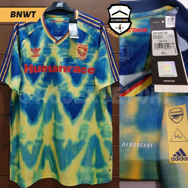 [BNWT] Jersey Original Arsenal Humanrace Pharrell Williams (GJ9082)