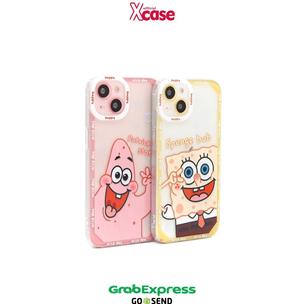 Soft Case Cartoon Spongebob &amp; Patrick Star Full Lens Cover Case For iPhone 7 8 SE 7+ 8+ X XR XS 11 12 13 Mini Pro Max