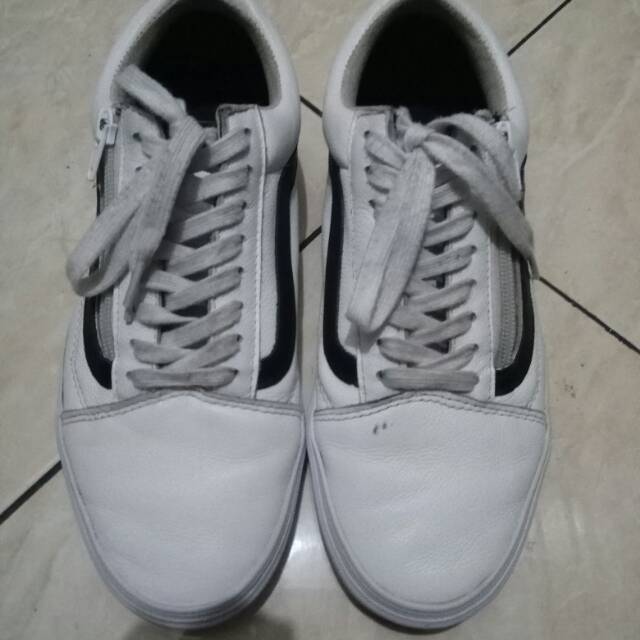 vans oldskool zip leather premium