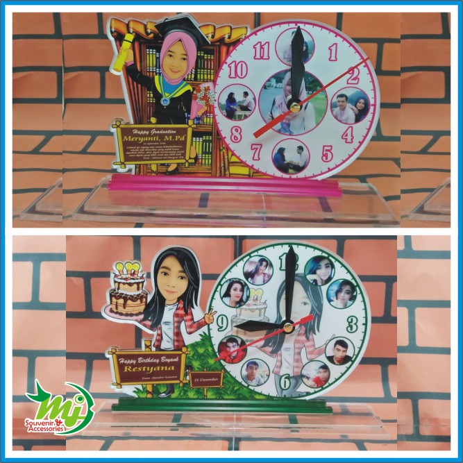 Plakat Wisuda | Hadiah Wisuda | Kado Wisuda | Hadiah Wedding | Hadiah Ultah | 12x18cm 4mm Jam