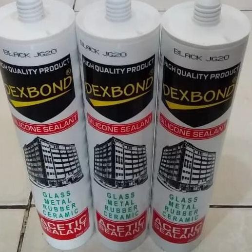 - WHB Lem silent/sealent kaca,besi,plastik,keramik (putih)merk DEXBOND  ✯