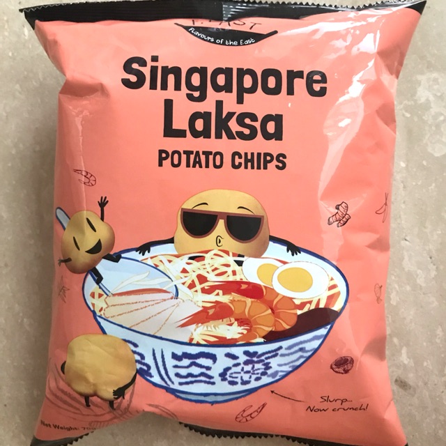 Jual Singapore Laksa / Hainanese Chicken Rice Potato Chips Shopee