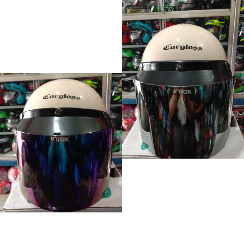 HELM CARGLOSS ORIGINAL KACA DATAR