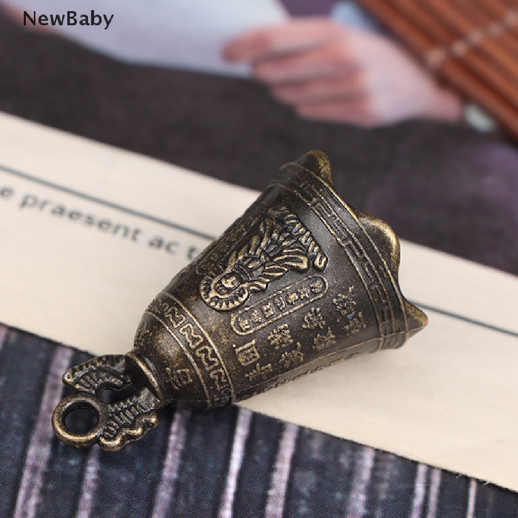 Newlonceng Mini Motif Ukir Buddha Guanyin Gaya Cina Antik Untuk Bayi