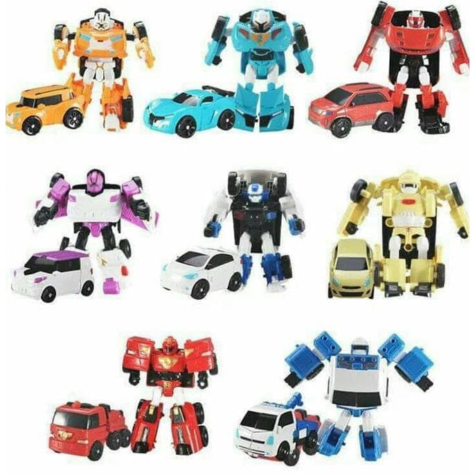 ROBOT... Tobot Robot Mainan Tobot Mini Transformer Robot Mobil Dus Kecil