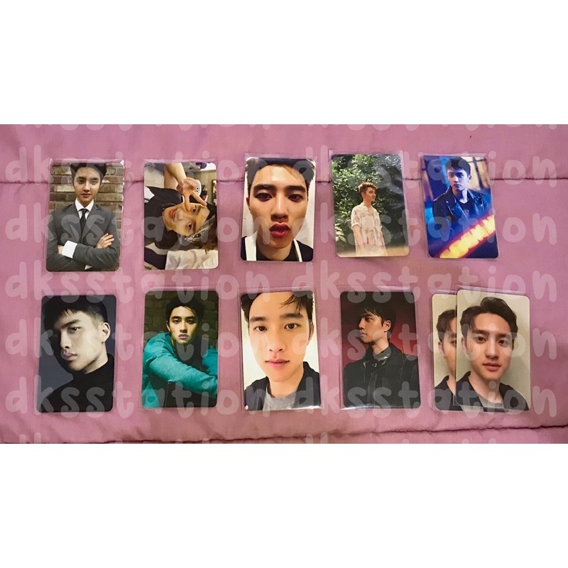 Photocard Do Kyungsoo D.O. EXO Growl Kokobop Countdown ComingOver DFTF Album Non