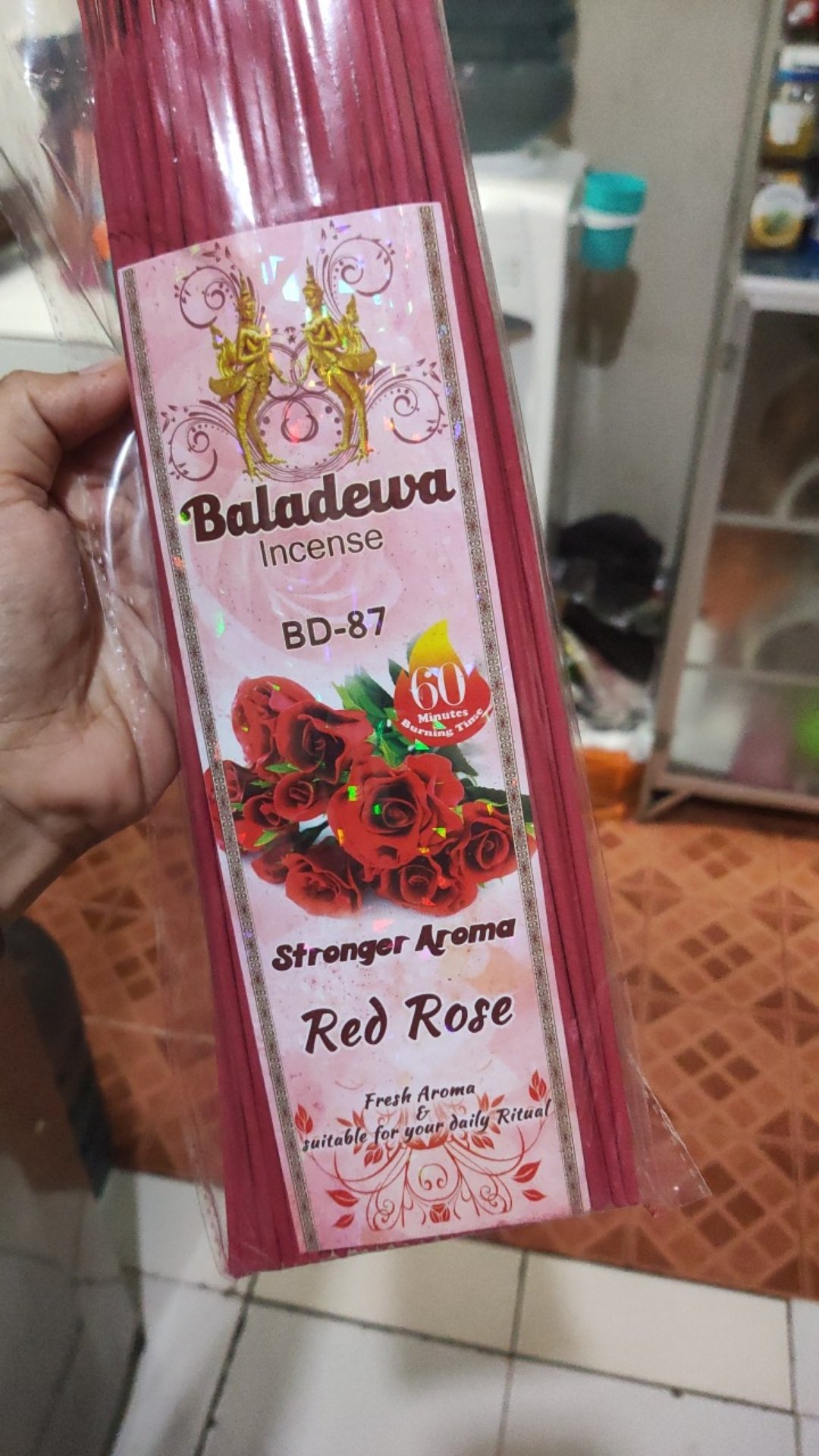 Dupa/ Hio Wangi Harum Baladewa 39 Cm 250 Gram 1.4 Mm Sandalwood Merah