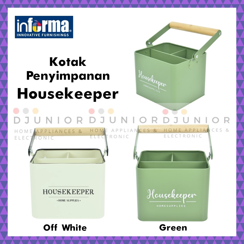 INFORMA - HOUSEKEEPER / TEMPAT PENYIMPANAN AKSESORIS DAPUR / WADAH SABUN