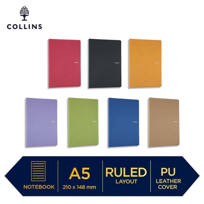 

Collins Notebook Melbourne A5 Ruled Buku Agenda Jurnal Planner Journal