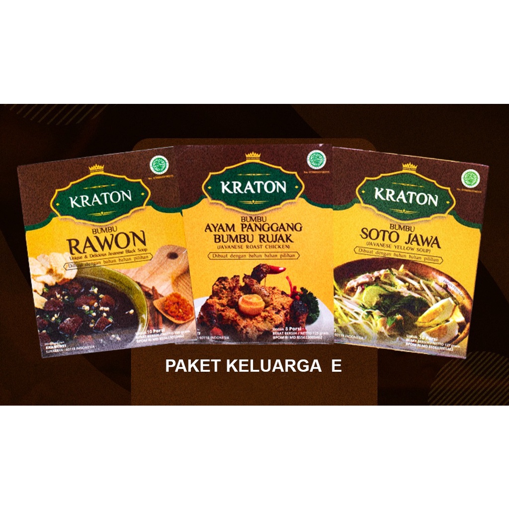 

Kraton Paket Keluarga E 402gr