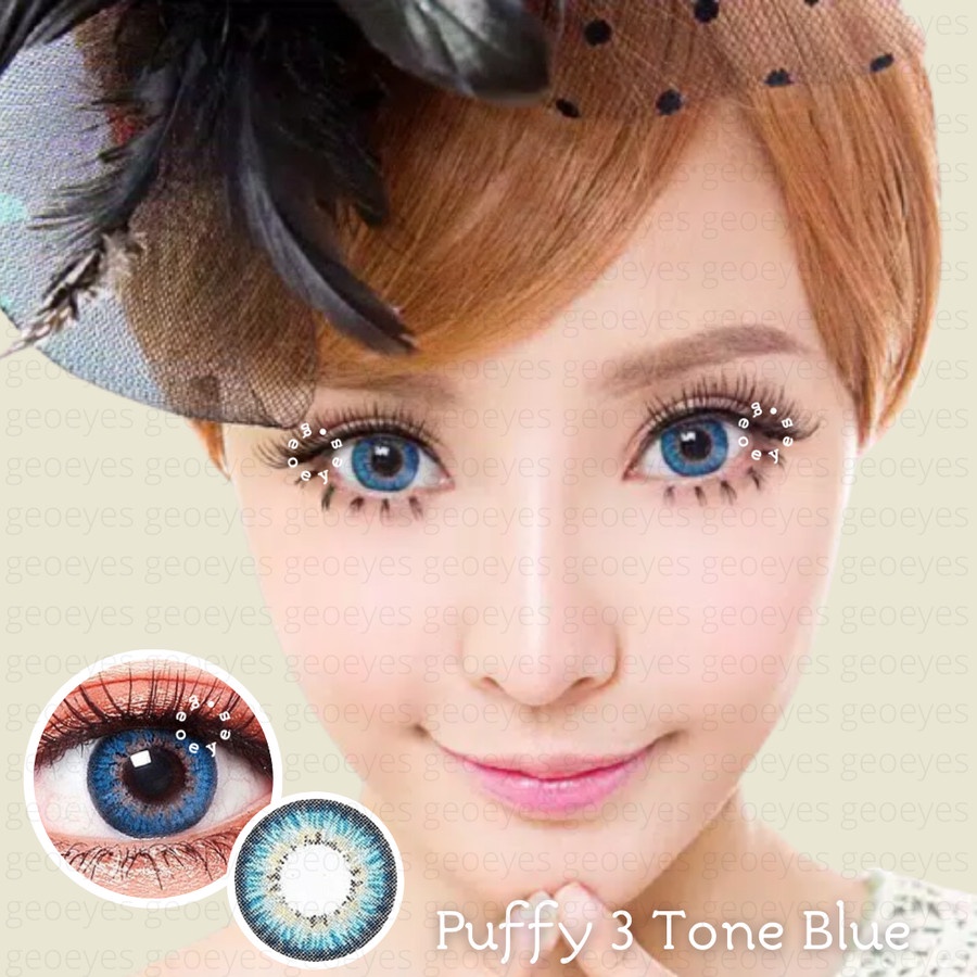 GEOEYES - Softlens Puffy 3 Tones Blue