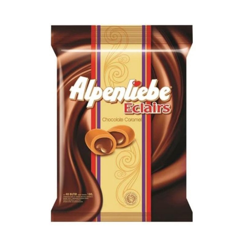 

Alpenliebe Eclairs Chocolate Caramel 144 g