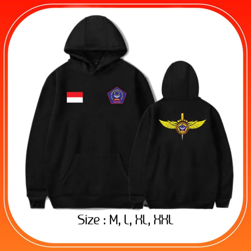JACKET HOODIE BPPKB BANTEN LOGO DEPAN BELAKANG
