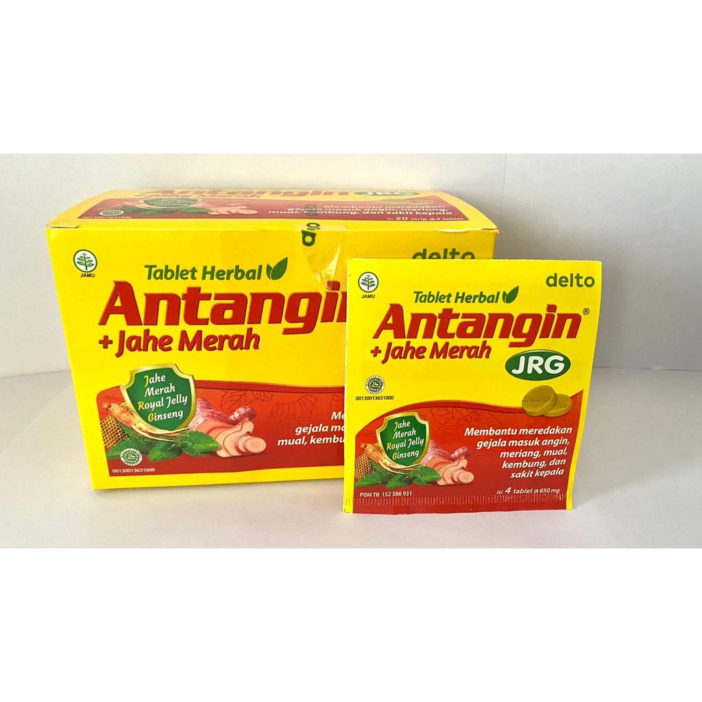 Antangin JRG Jahe Merah BOX isi 80 TABLET