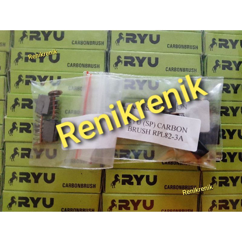 Carbon Brush Bostel Arang CB Mesin Planner Ryu RPL 82-3A Original