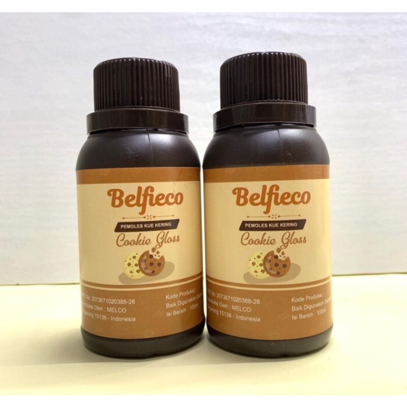 Belfieco Cookie Gloss 100 gr Toffieco Pemoles Kue Kering