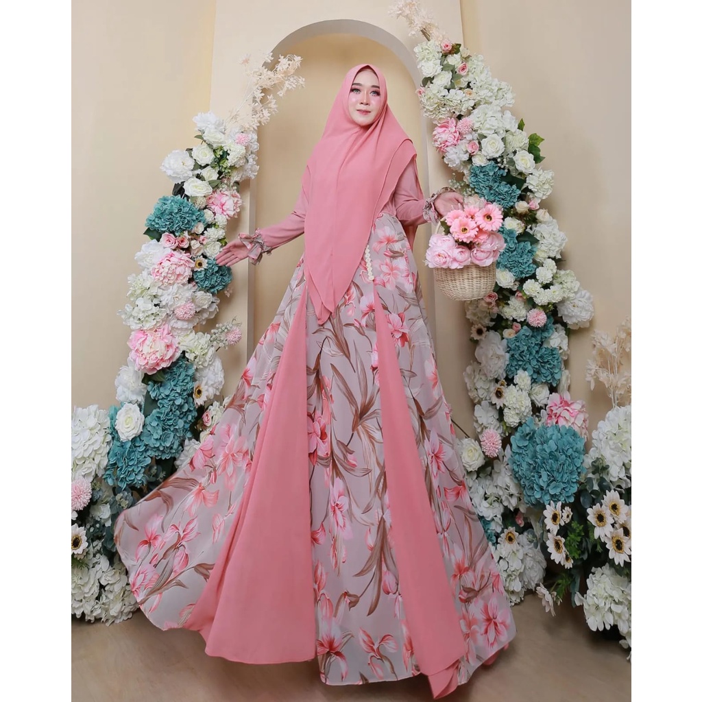 (BISA COD) Yumna set by Effoni Original