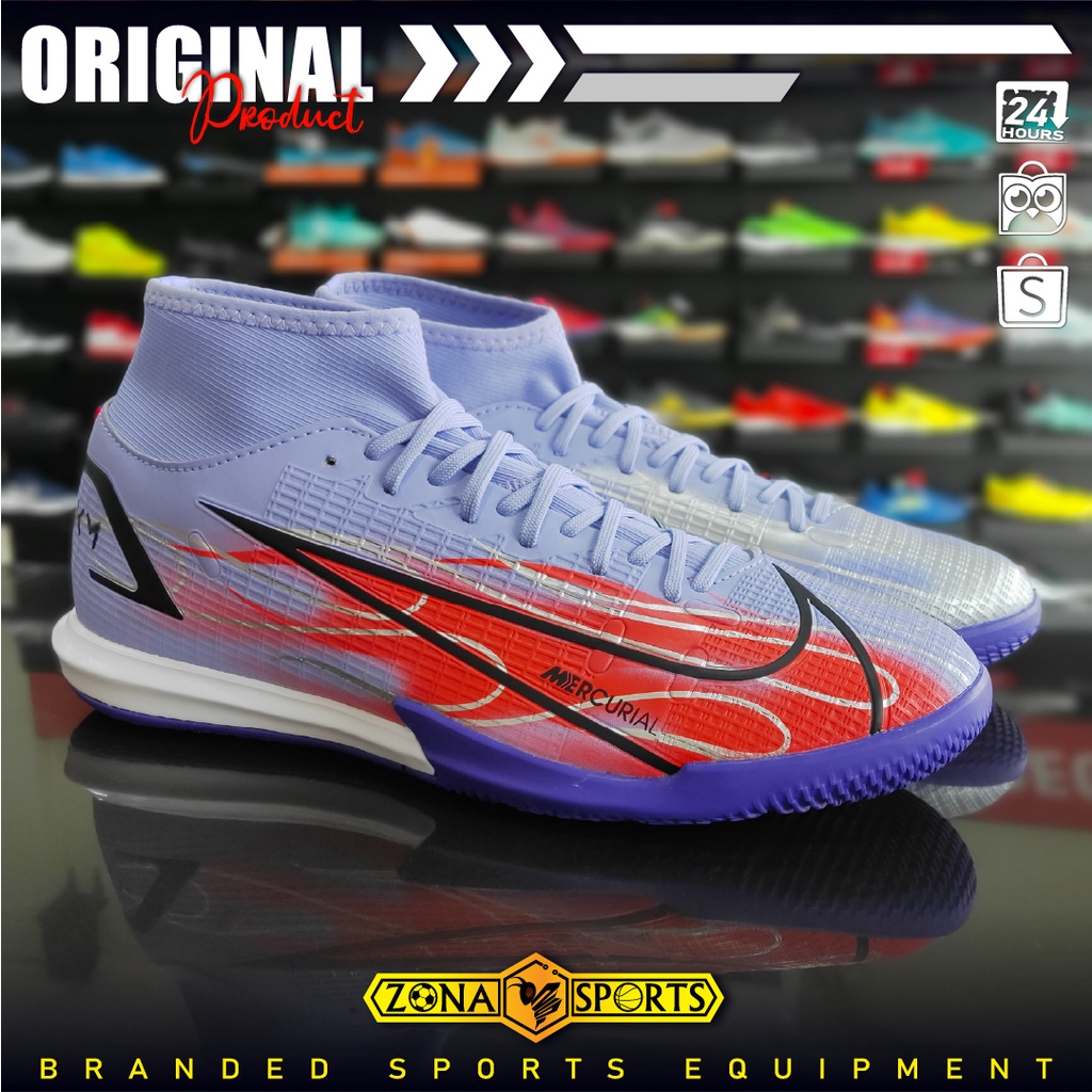 Sepatu Futsal Nike Superfly 8 Academy KM IC DB2862 506