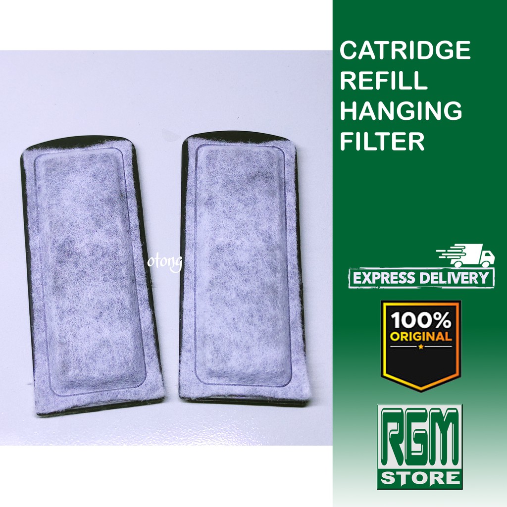 CATRIDGE REFILL Replacement Pengganti HANGING FILTER GANTUNG BUSA SEKAT AQUARIUM