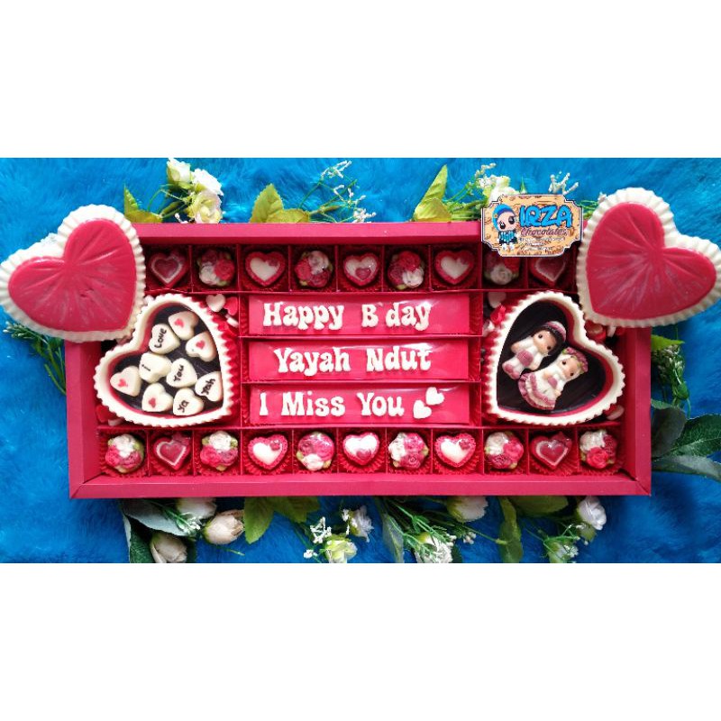 

coklat ucapan double love