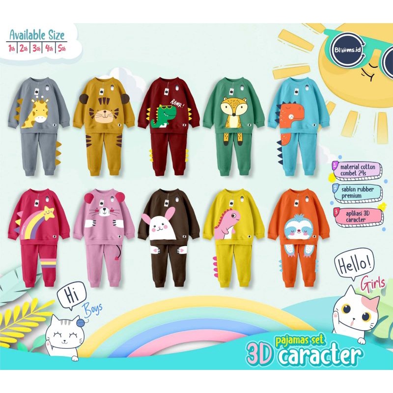 Orderan setelan blooms id