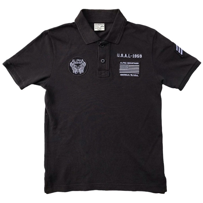 alpha industries polo shirt