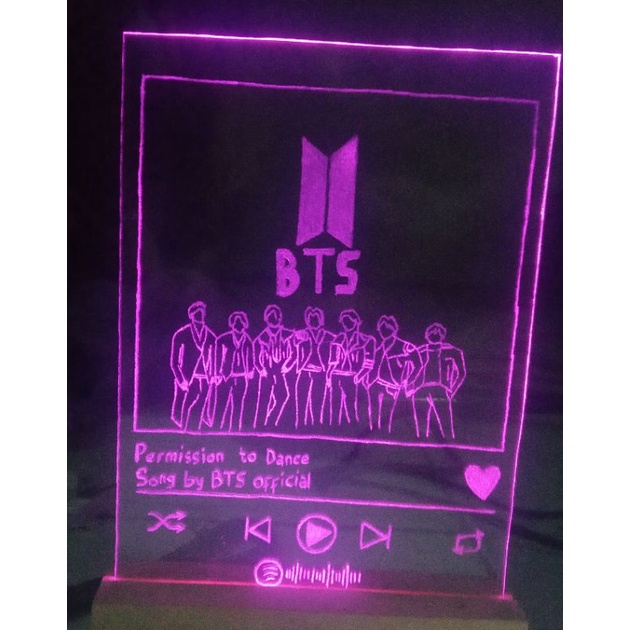 Lampu Akrilik Costum Lampu Hias Akrilik Lampu Akrilik LED Lampu Akrilik 3D Kerajinan Akrilik