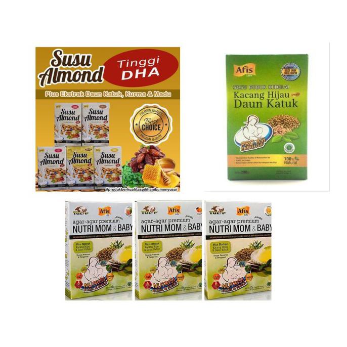 

PROMO ! almond menyusui agar hemat Susu agar kedelai premium paket AFIS Susu i