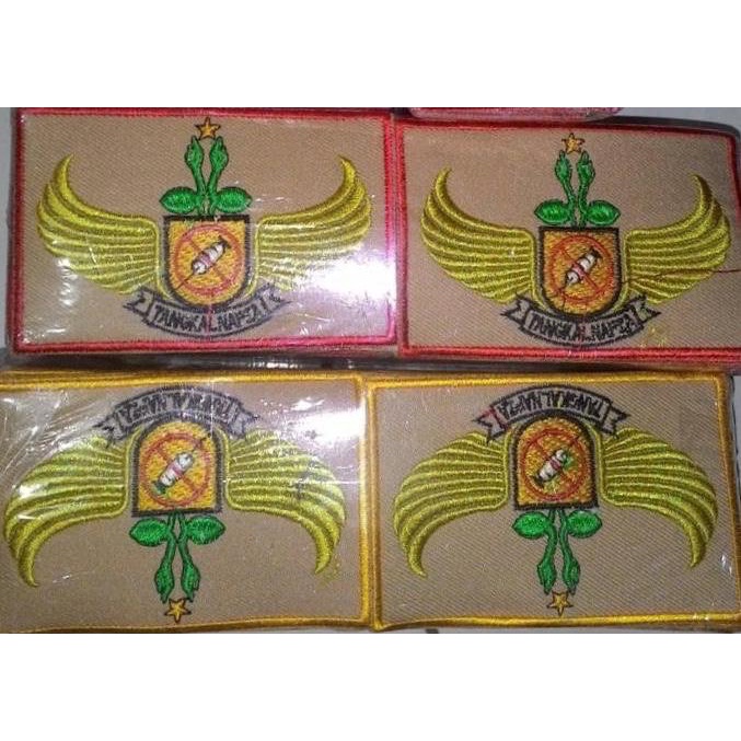 Badge Wing Tangkal Napza (bordir)