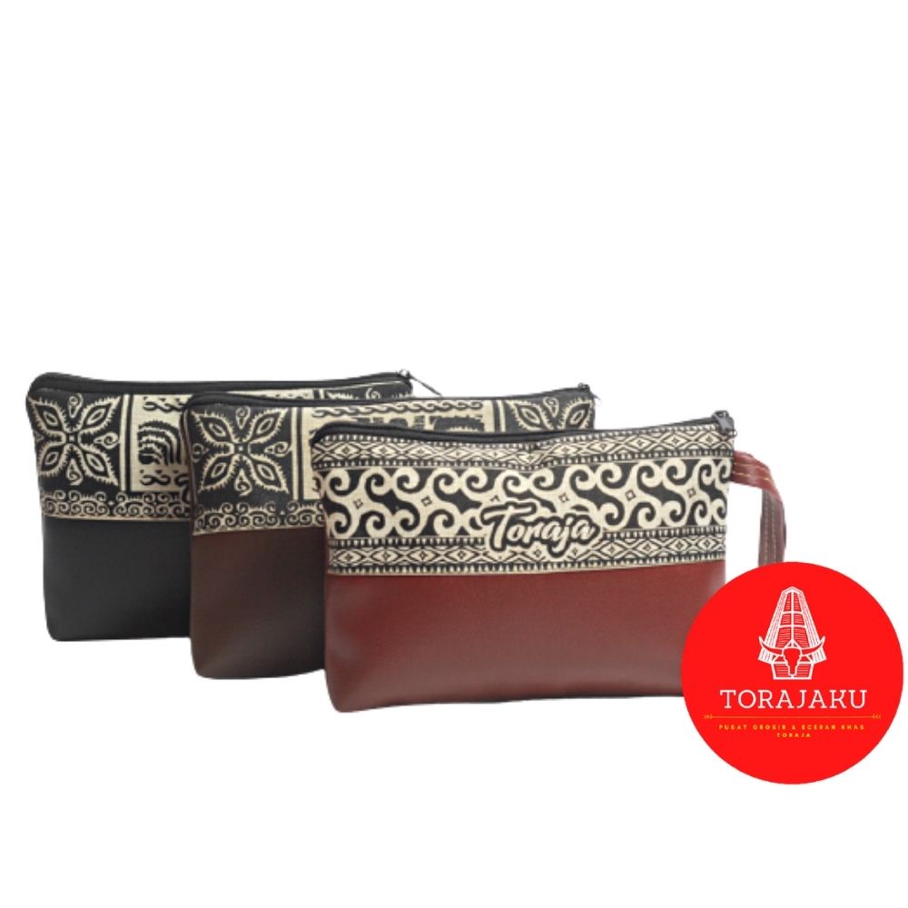 Tas Kulit Toraja (Clutch Bag Ukuran Kecil)