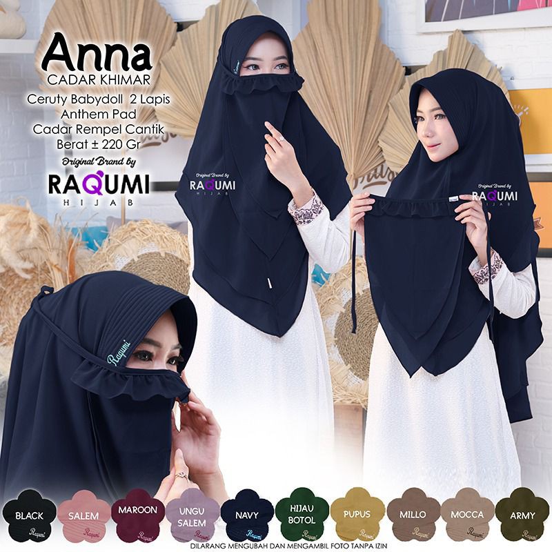 Anna cadar Khimar by raqumi