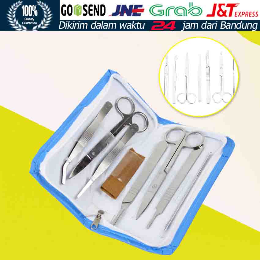 Gunting Operasi Bedah Gunting standar kemenkes Perawatan Luka Disecting Set Dissection Set