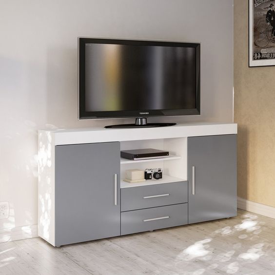 Meja TV Minimalis Panjang 150 cm Tinggi 70 cm Limited Size (Non Rakitan Handmade Produk Costume Inte