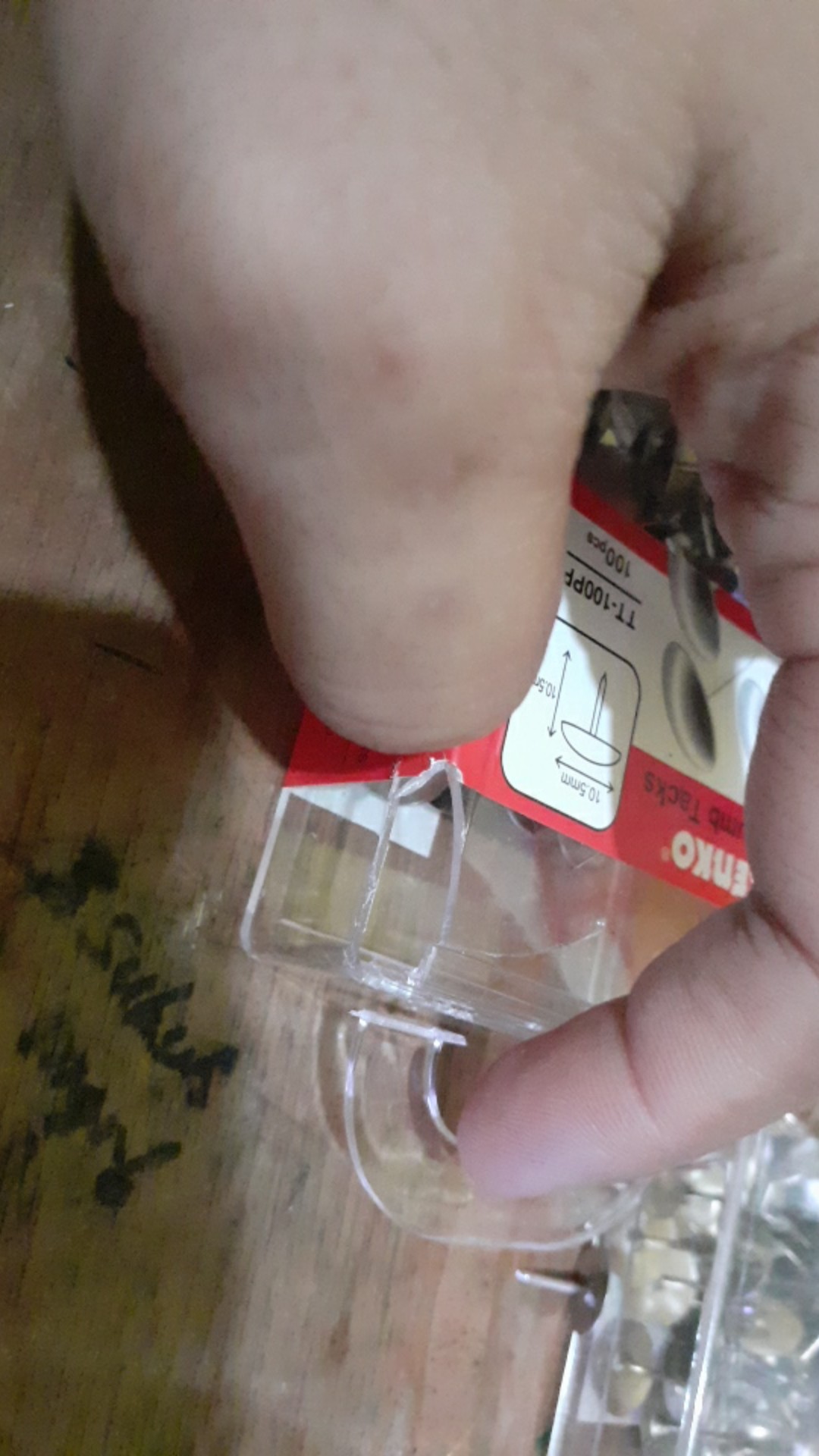 [ Pack ] Kenko Tt-100pp Thumb Tacks / Paku Payung Kecil