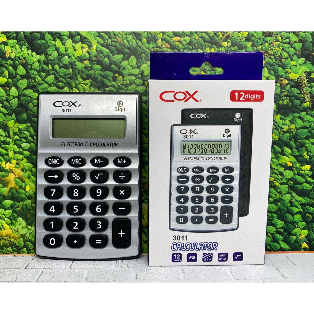 

KALKULATOR COX 12 DIGIT SERI 3011