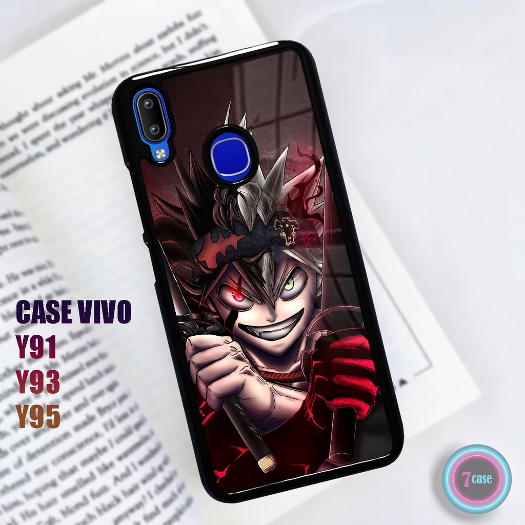 [RN37] Case Glossy Kilau Vivo Y91 Y93 Y95 | Casing Hp Motif Anime Black Clover