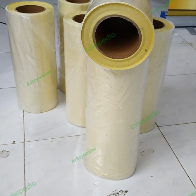 

Plastik kertas laminasi laminating dingin glossy dof A3 Roll