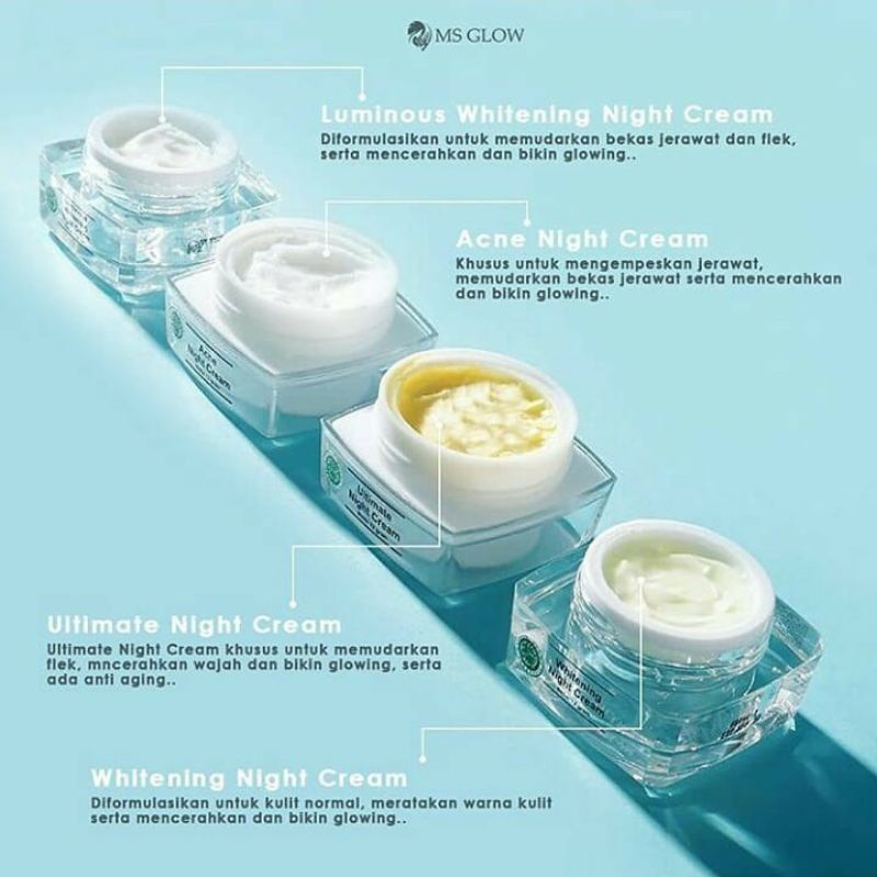 PAKET MS GLOW CREAM MALAM / CREAM MALAM MS GLOW
