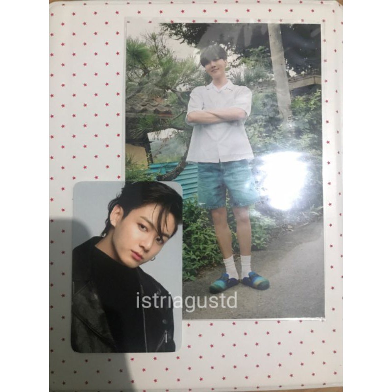 PC BTS BENEFIT DICON KTOWN JUNGKOOK 4X6 SG21 JHOPE